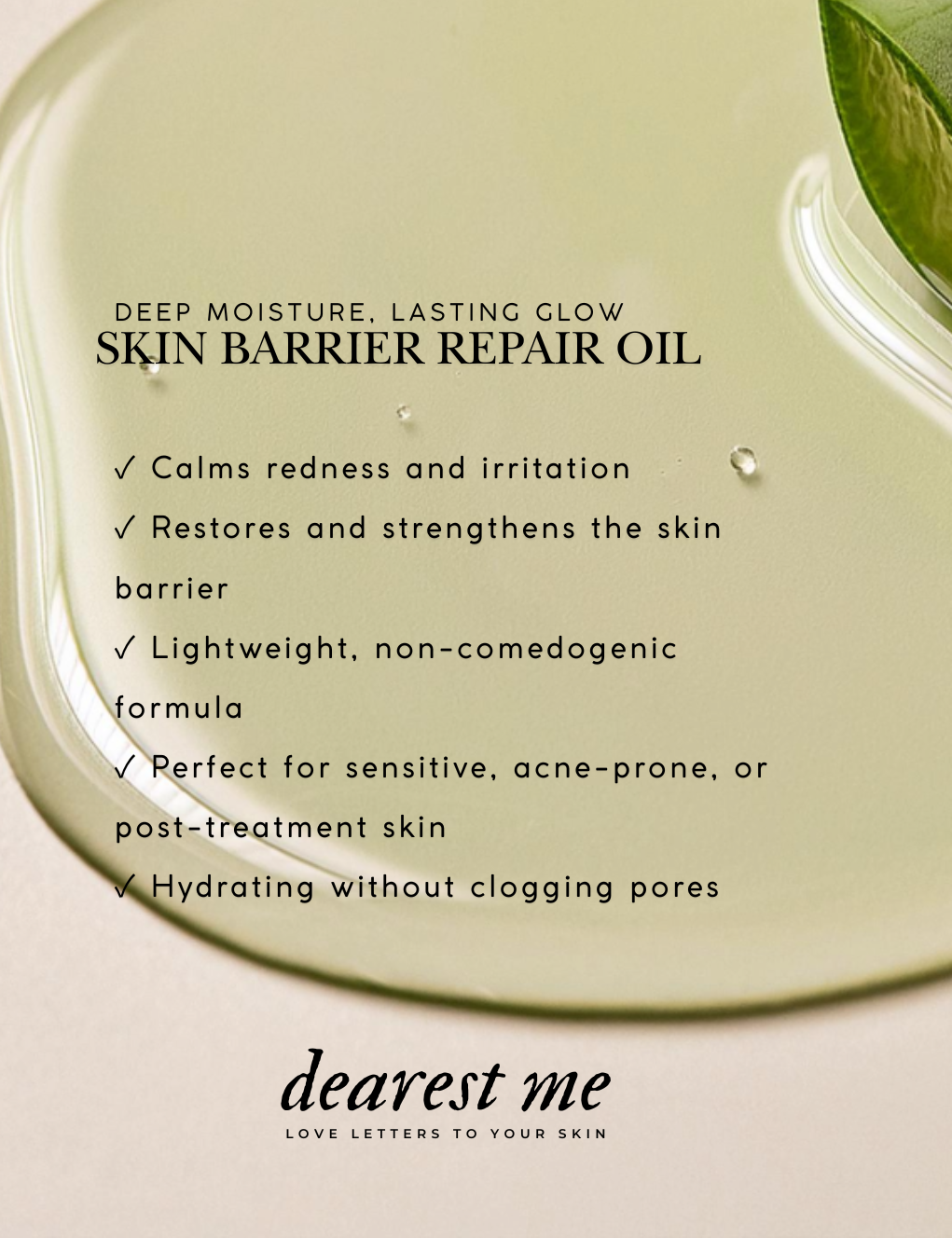Skin Barrier Repair Facial Oil