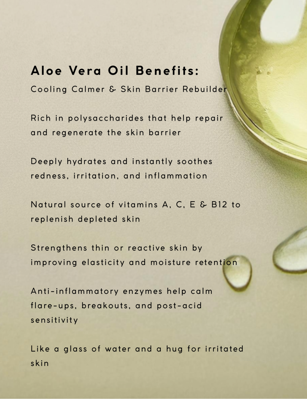 Skin Barrier Repair Facial Oil